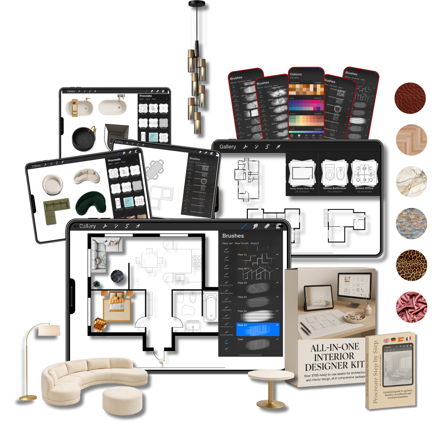 All-in-One Architecture & Interior Design Asset Bundle (3,700+ Assets)